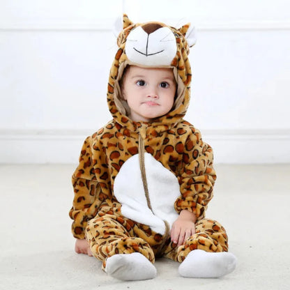 Baby Onesie Dierenkostuum Zacht Katoen voor Baby