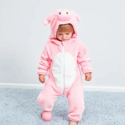 Baby Onesie Dierenkostuum Zacht Katoen voor Baby