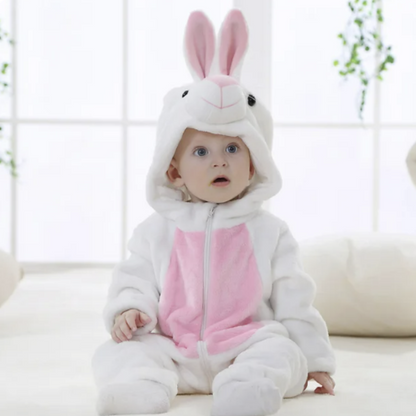 Baby Onesie Dierenkostuum Zacht Katoen voor Baby
