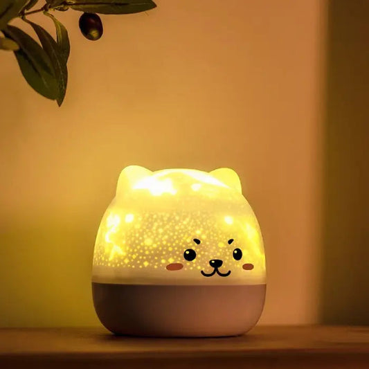Babynachtlampje - Muziekmodus en wandprojectie 0