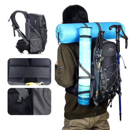 Trekking Rugzak met Ophangsysteem voor Outdoor
