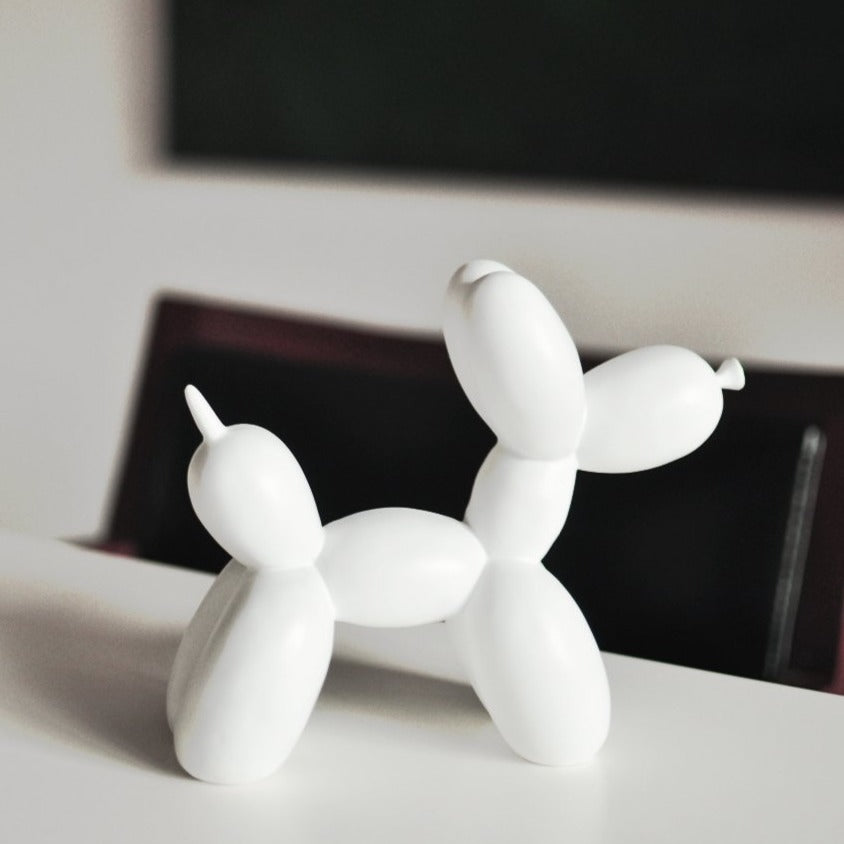Kunsthars Hondenbeeldje 20 cm Modern Woonaccessoire - Velinix