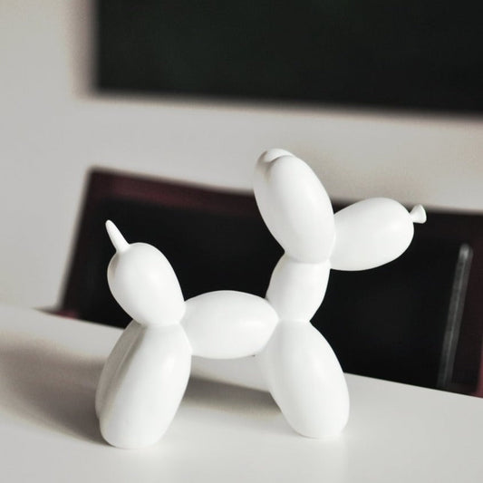 Kunsthars Hondenbeeldje 20 cm Modern Woonaccessoire - Velinix