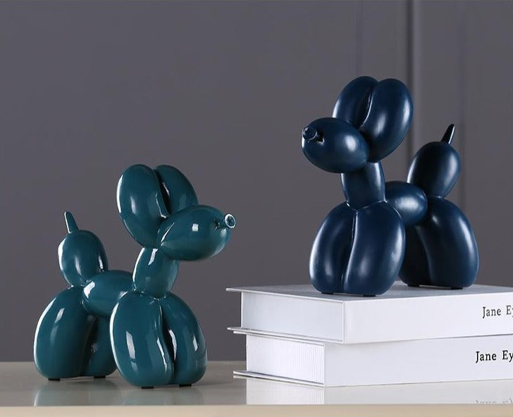 Kunsthars Hondenbeeldje 20 cm Modern Woonaccessoire