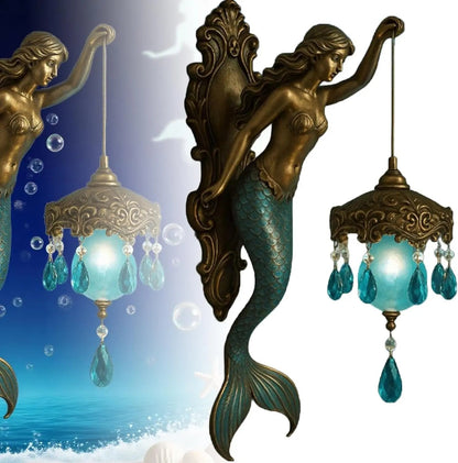Zeemeermin Wandlamp Maritiem Design voor Sfeervolle Kamer
