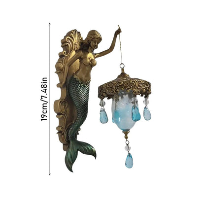Zeemeermin Wandlamp Maritiem Design voor Sfeervolle Kamer