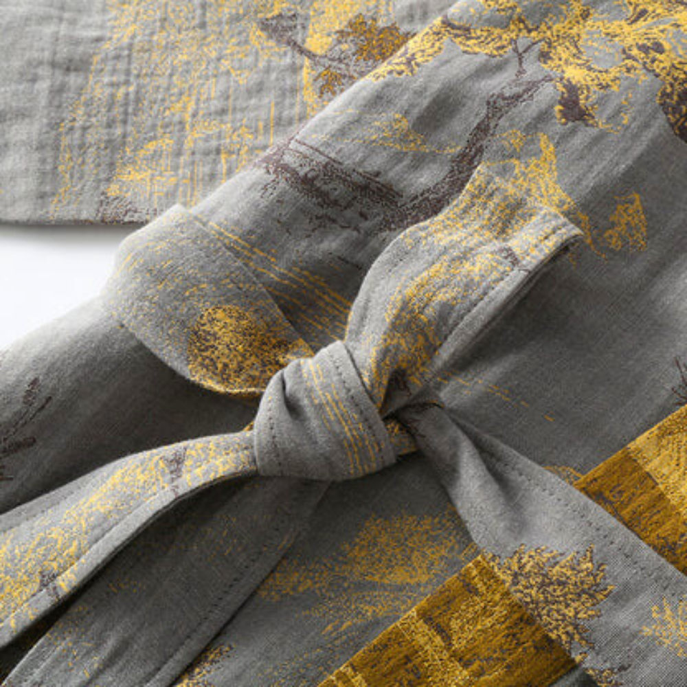 Kimono Badjas van Katoen Comfortabel en Ademend voor Thuis