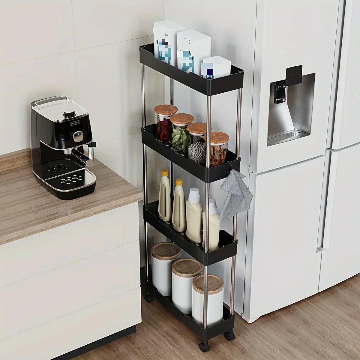Badkamer en Keuken Opbergrek met Strak Design