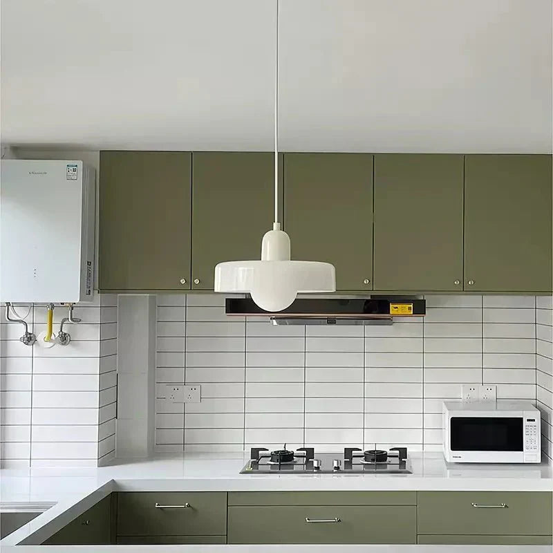 Kleurrijke Hanglamp Modern Glazen Design voor Woonkamer