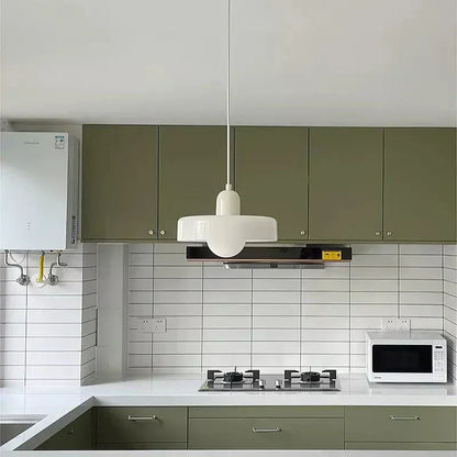 Kleurrijke Hanglamp Modern Glazen Design voor Woonkamer