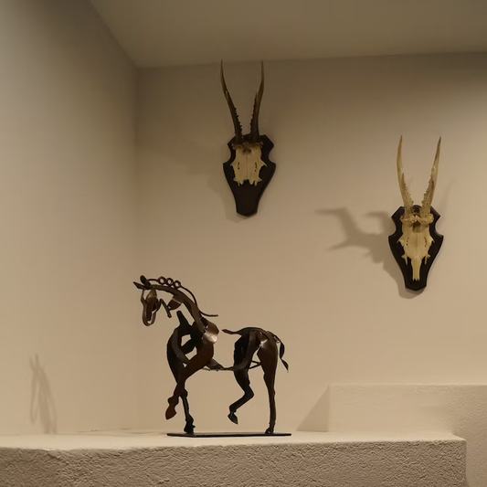 Paard Ornament Metalen Adonisma Design Beeld - Velinix