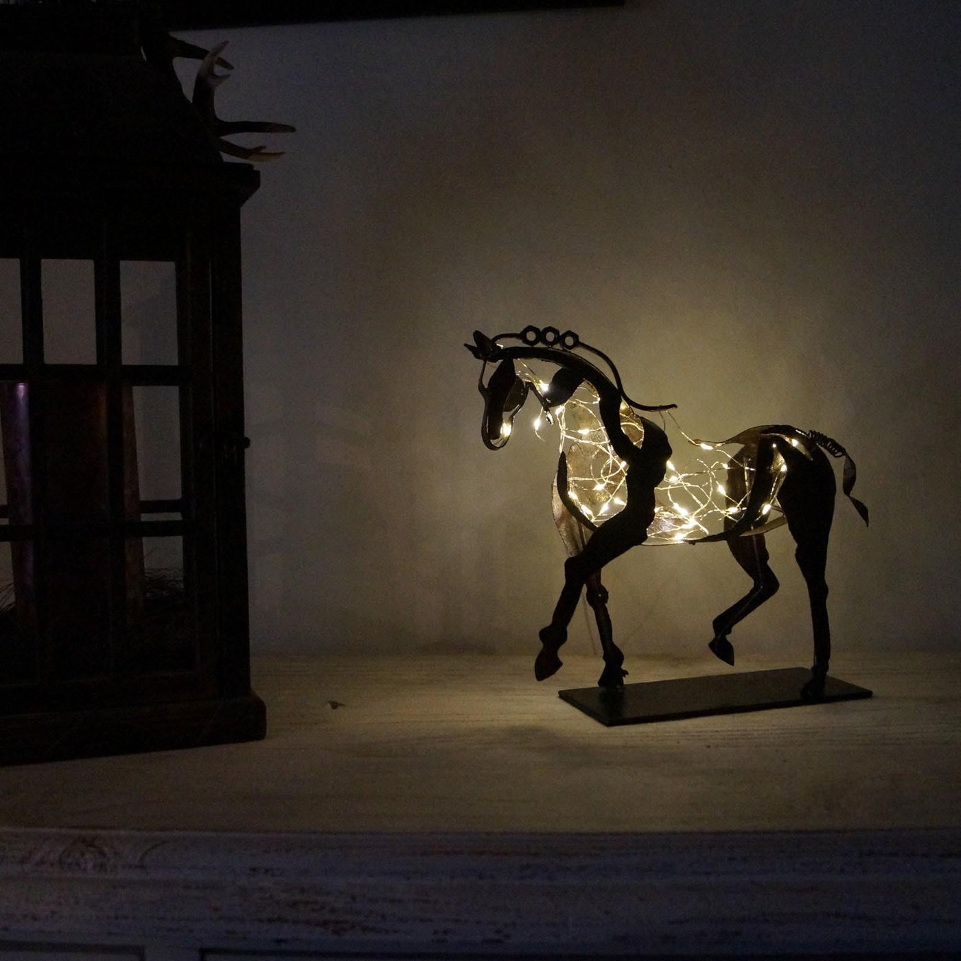 Paard Ornament Metalen Adonisma Design Beeld