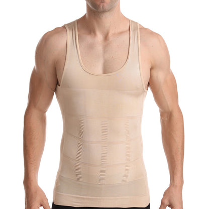 Compressietanktop voor Mannen Sportief en Ventilerend