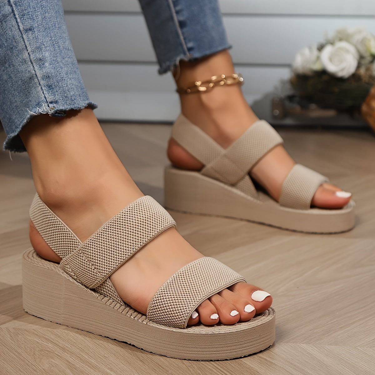 BellaStep™ – Vrouwen Sandalen Met Plateauzool Comfortabel & Stijlvol-2