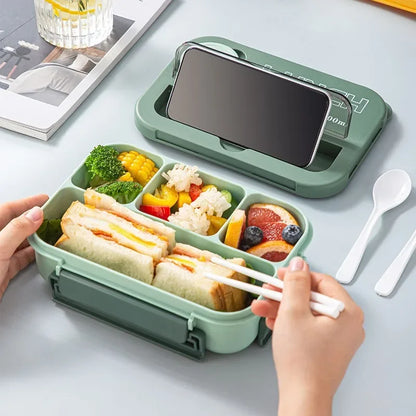 Bento Box 1300ML met Bestek voor Kinderen en Studenten