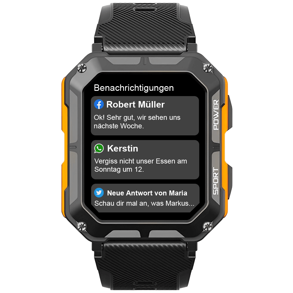 Militair Herenhorloge Waterdicht Stevig Chronograaf