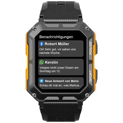 Militair Herenhorloge Waterdicht Stevig Chronograaf