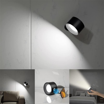 Wandlamp Draadloos Oplaadbaar 360° LED Verlichting
