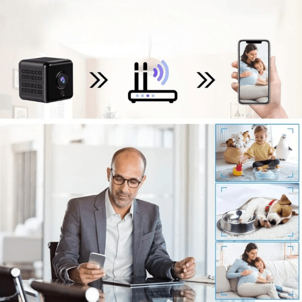 Draadloze Wifi Beveiligingscamera Mini voor Thuis Bewaking