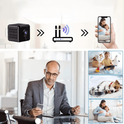 Draadloze Wifi Beveiligingscamera Mini voor Thuis Bewaking