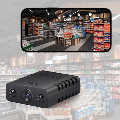 Draadloze Beveiligingscamera Mini Full HD met Bewegingsdetectie