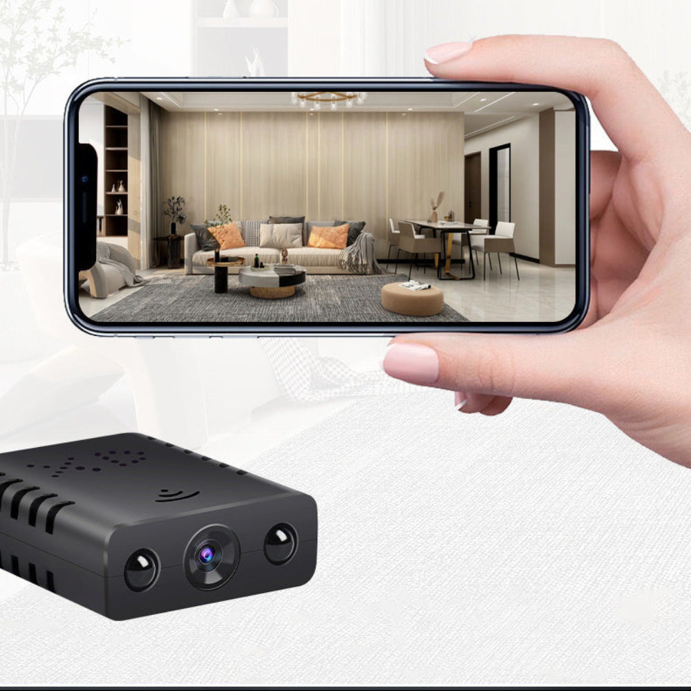 Draadloze Beveiligingscamera Mini Full HD met Bewegingsdetectie