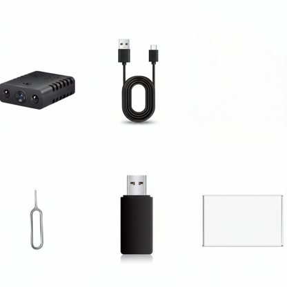 Draadloze Beveiligingscamera Mini Full HD met Bewegingsdetectie