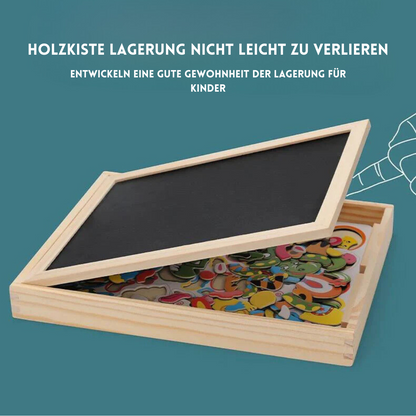 Kleurenpotlood Tekenbord voor Kinderen 2-in-1