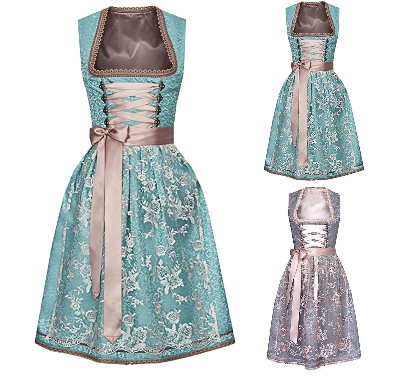 Damesoutfit Blouse en Schort Comfortabel en Stijlvol - Velinix
