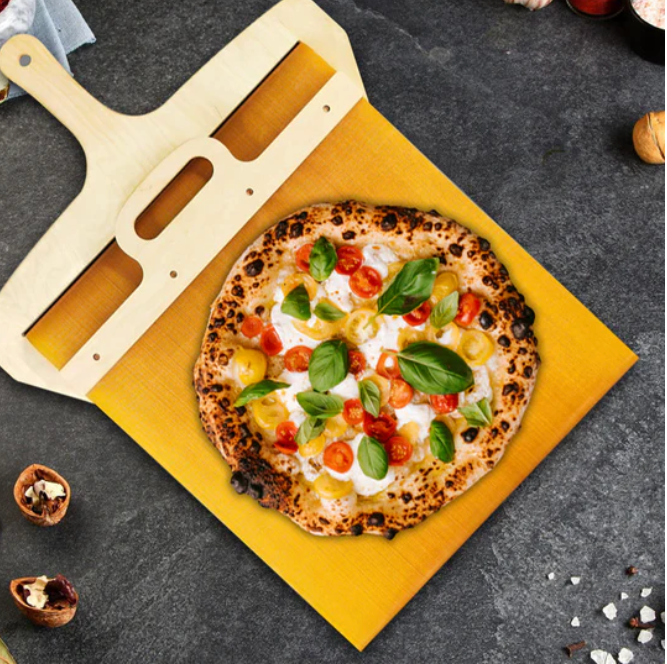 Pizzaschieber Glijdende Baksteen Rond Model