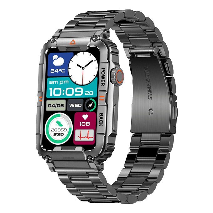 Smartwatch met GPS en Hartslagmeter Robuust