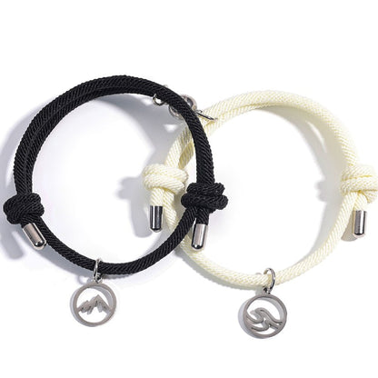 Magnetische Armband voor Koppels met Speciale Connectie Functie