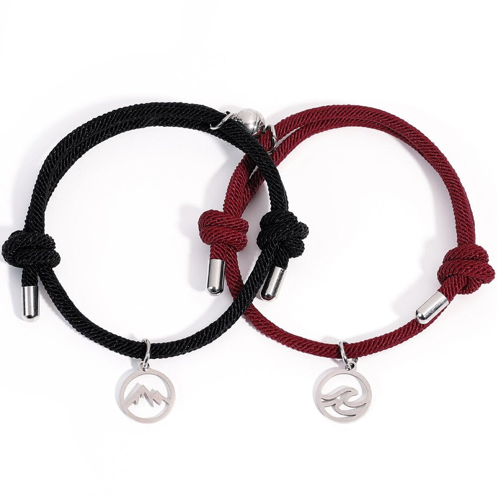 Magnetische Armband voor Koppels met Speciale Connectie Functie