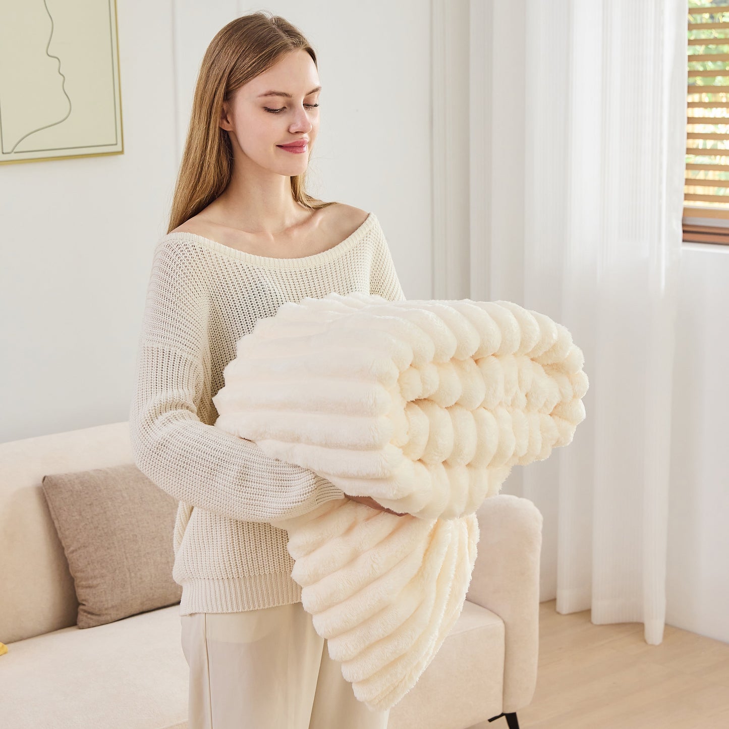 Zachte Fleece Deken 2x Gratis Warm en Plush