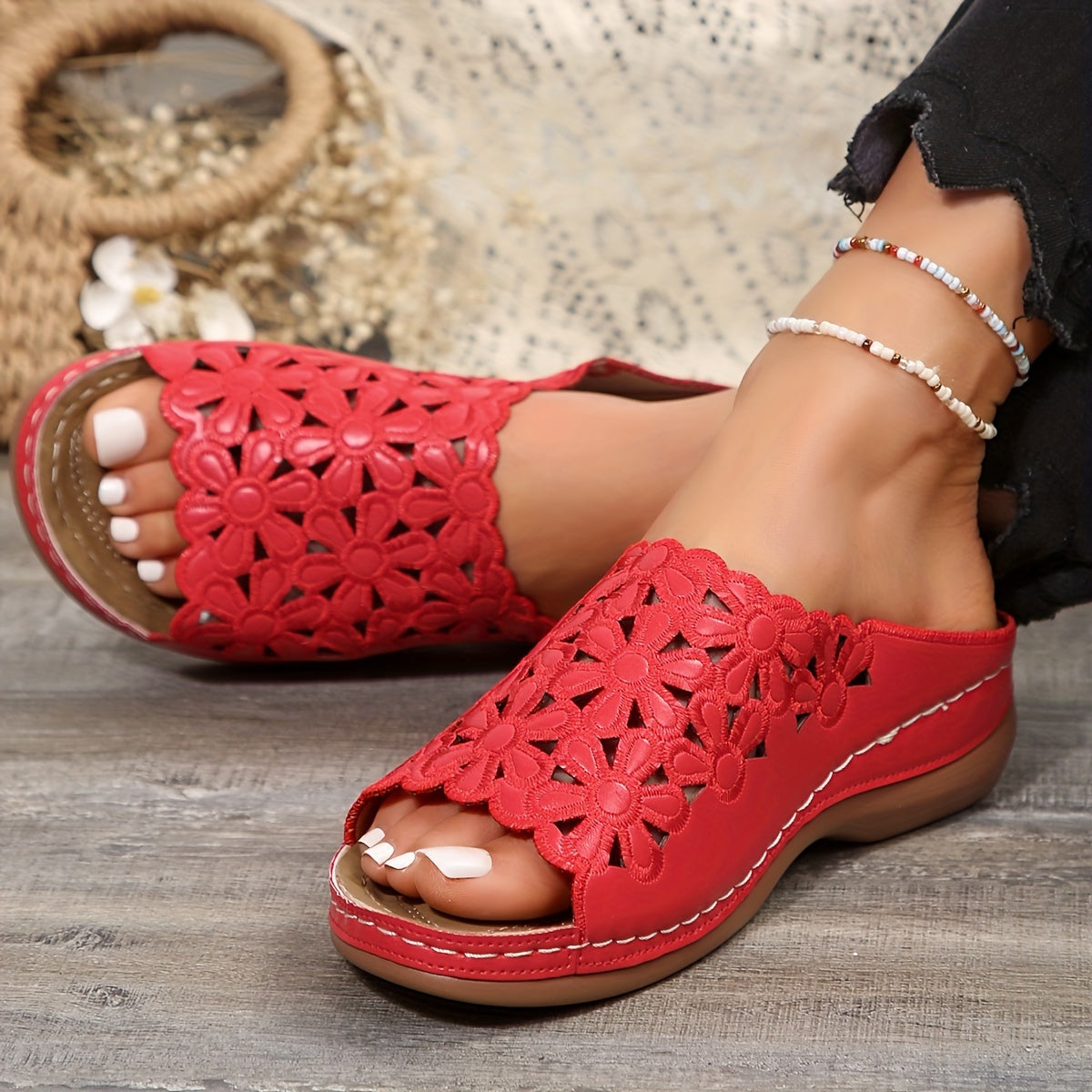 BloomEase™ – Dames Sandalen met Comfort en Stijlvol Bloemenpatroon-5