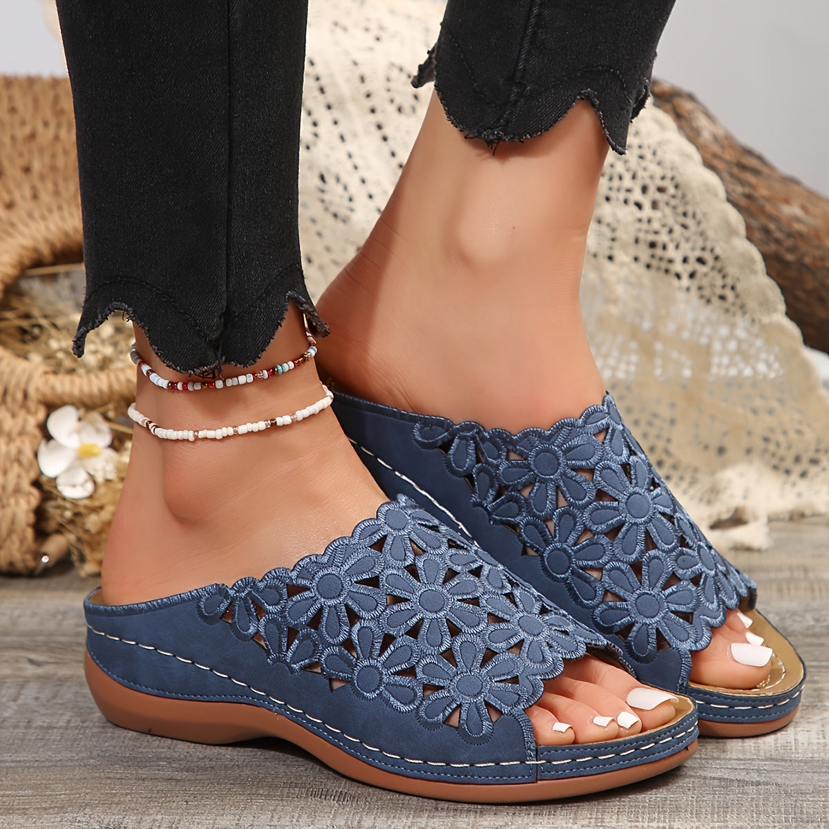 BloomEase™ – Dames Sandalen met Comfort en Stijlvol Bloemenpatroon-6