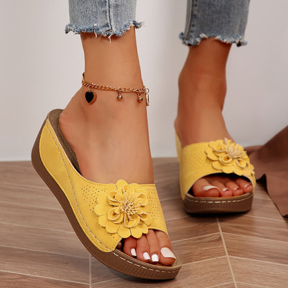 Variant image for BloomStep™ – Dames Sandalen met Bloempatroon en Ergonomische Comfort-1