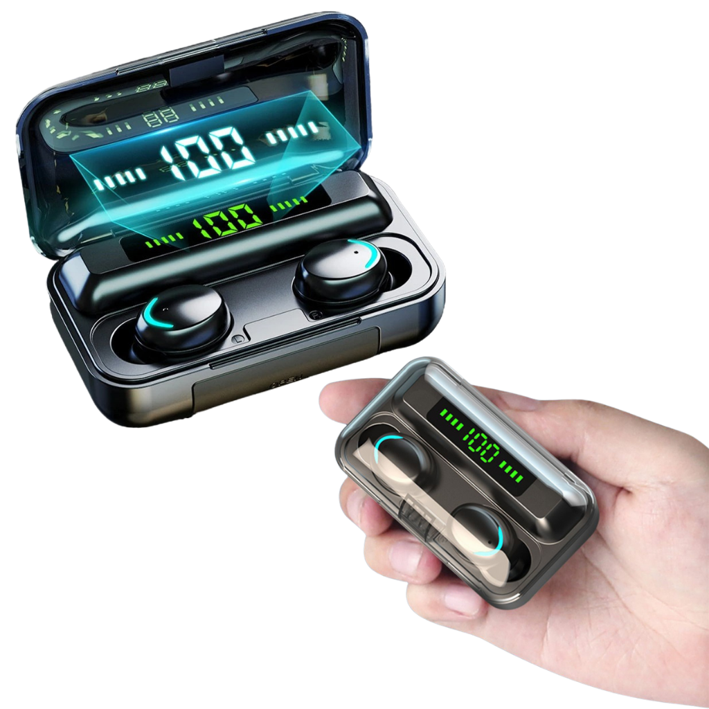Bluetooth Oordopjes Draadloos met Oplaadbare Hoesje