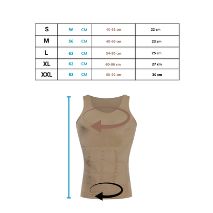 Slanke Onderhemd voor Vrouwelijke Vormen Shaper