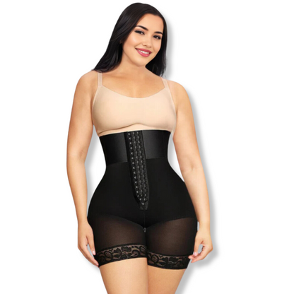 Dames Shapewear Shorts met Ritssluiting voor Slanke Benen