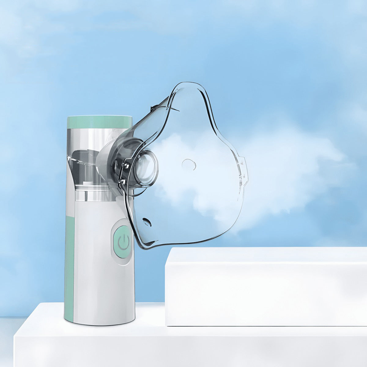 Portable Astma Inhalator Nebulisator Compact voor Thuis en Reizen - Velinix