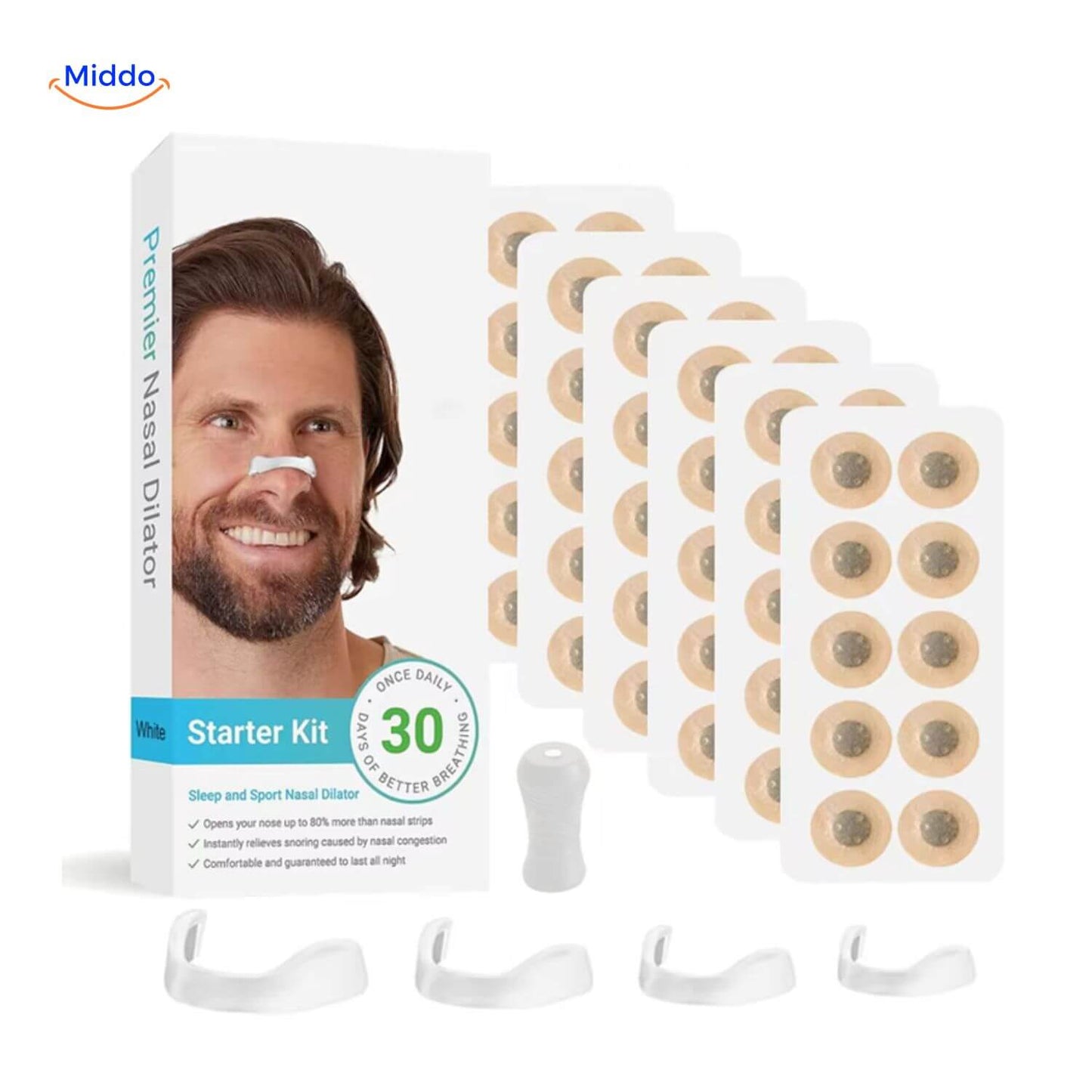 Slaapapneu Stopper Set Magnetisch voor Betere Slaap