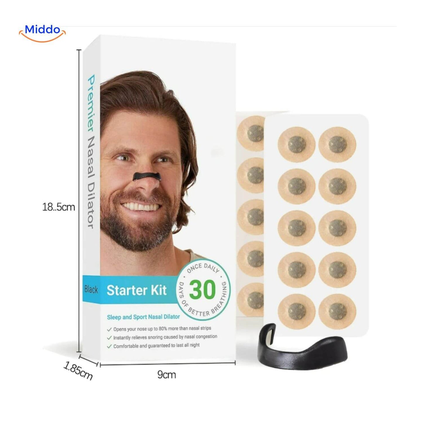 Slaapapneu Stopper Set Magnetisch voor Betere Slaap
