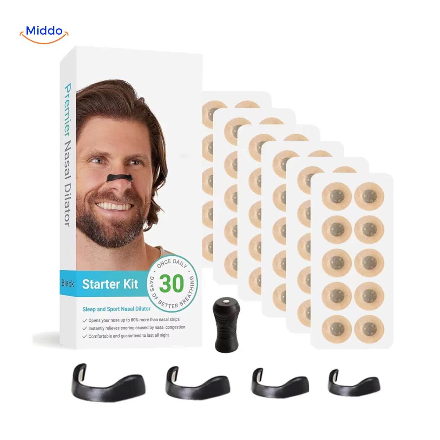 Slaapapneu Stopper Set Magnetisch voor Betere Slaap