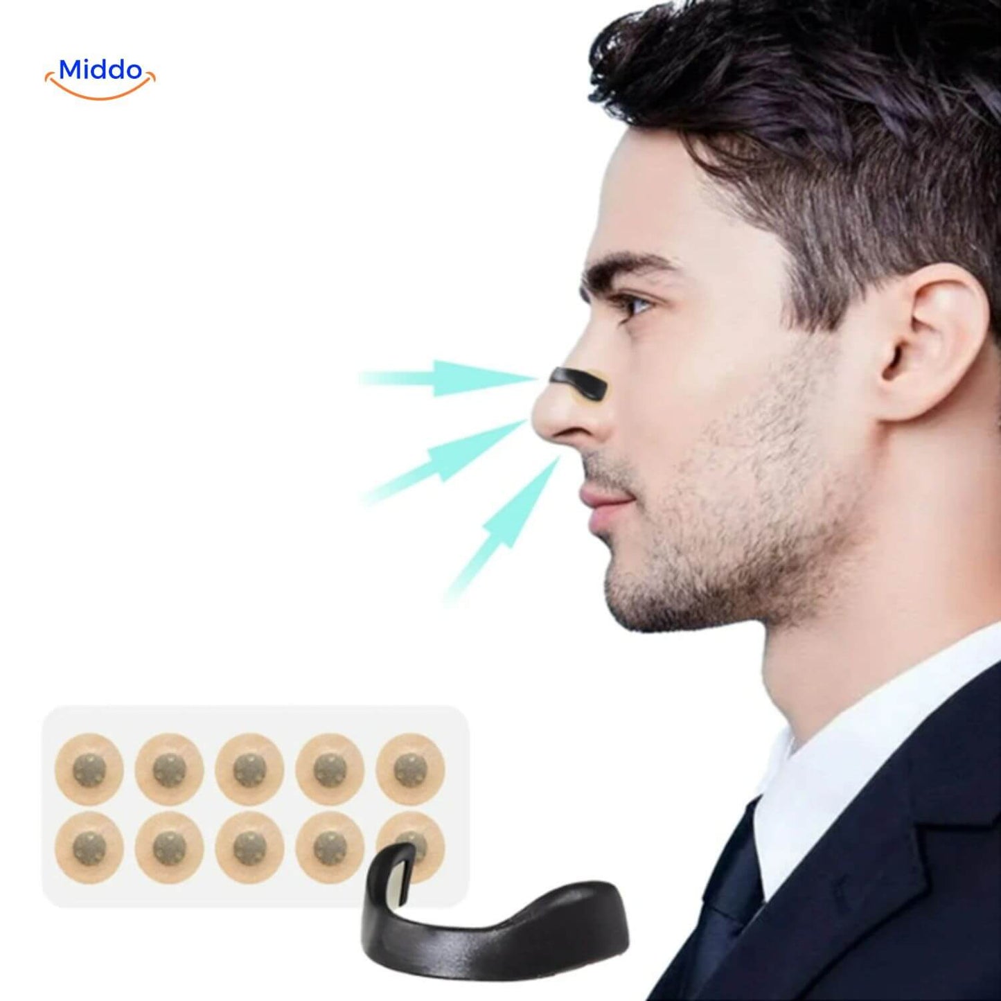 Slaapapneu Stopper Set Magnetisch voor Betere Slaap