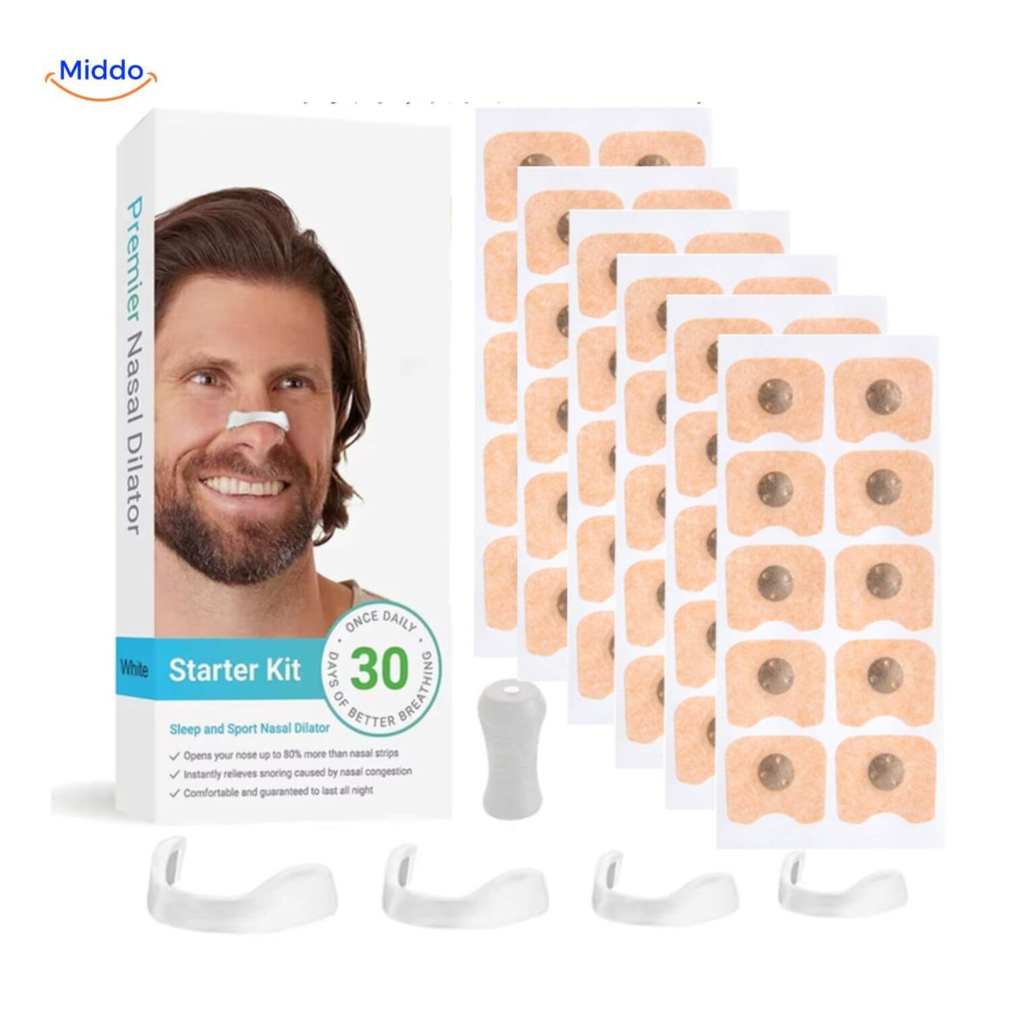 Slaapapneu Stopper Set Magnetisch voor Betere Slaap