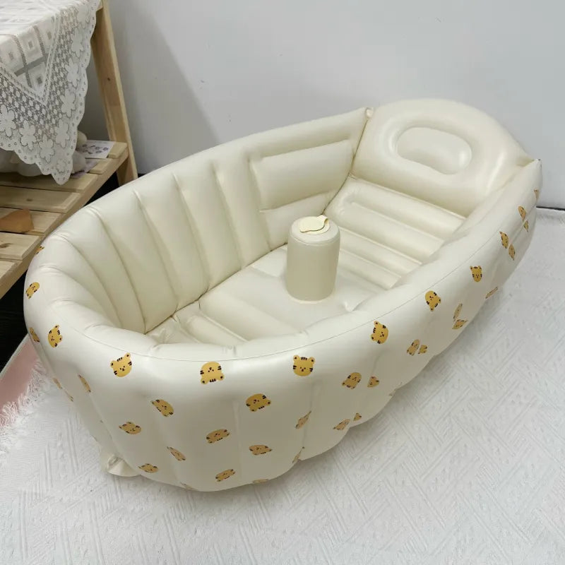 BubbleNest Opblaasbaar Babybadje – Lichtgewicht BPA-vrij bad voor reizen & klein wonen 7