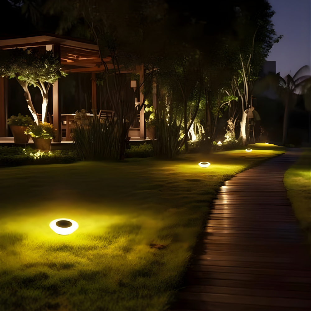 Solar LED Tuinlamp Waterdichte Grondspot voor Buiten