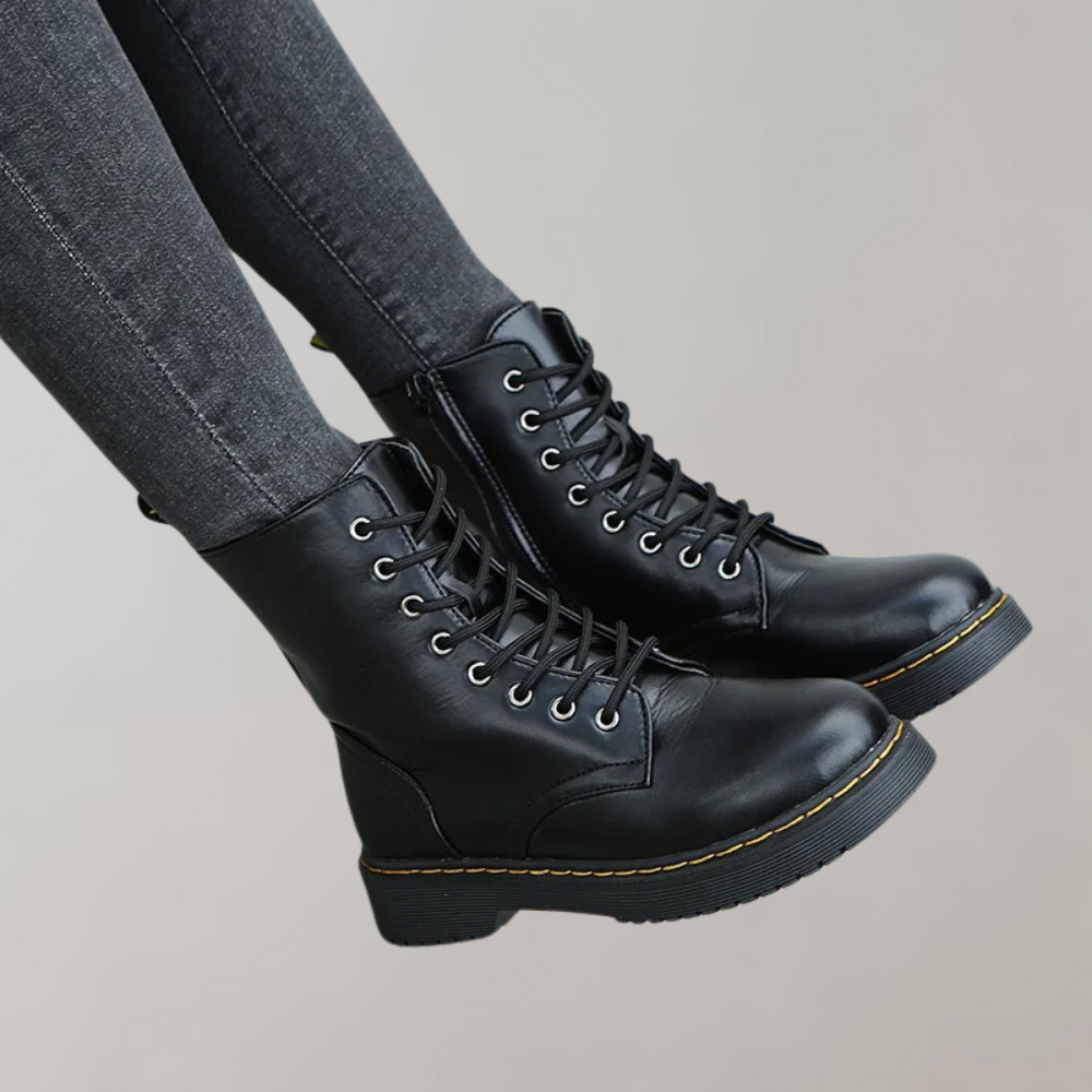 Martens™ – Dames Laarzen Zwart Met Comfortabele Pasvorm Voor Elke Gelegenheid-5