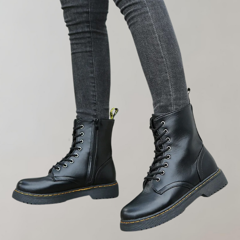 Martens™ – Dames Laarzen Zwart Met Comfortabele Pasvorm Voor Elke Gelegenheid-6